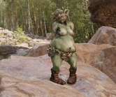 Ogre render 60 silly shy pose